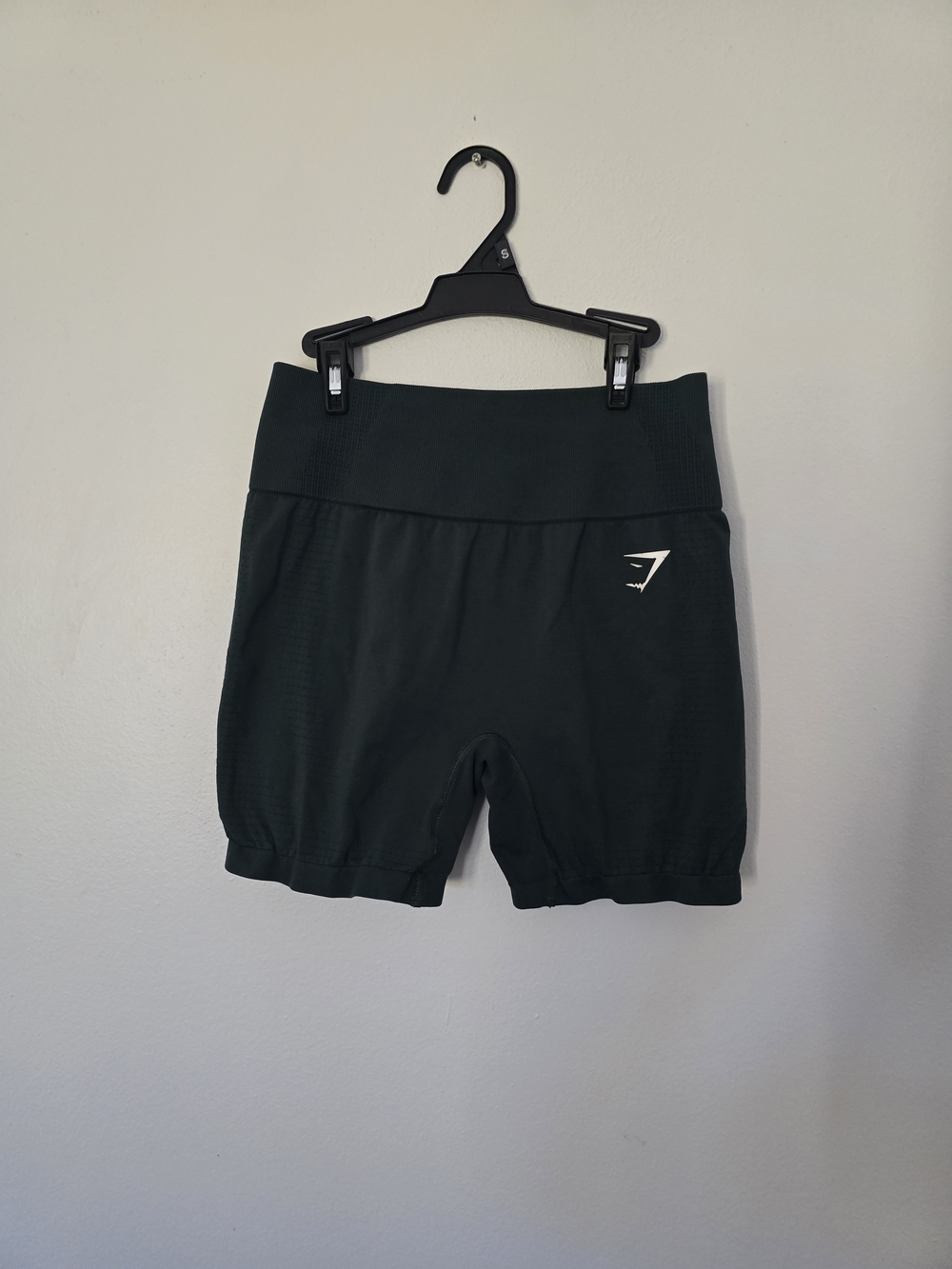 Gymshark Vital Seamless Shorts Dark Green High-waisted Medium